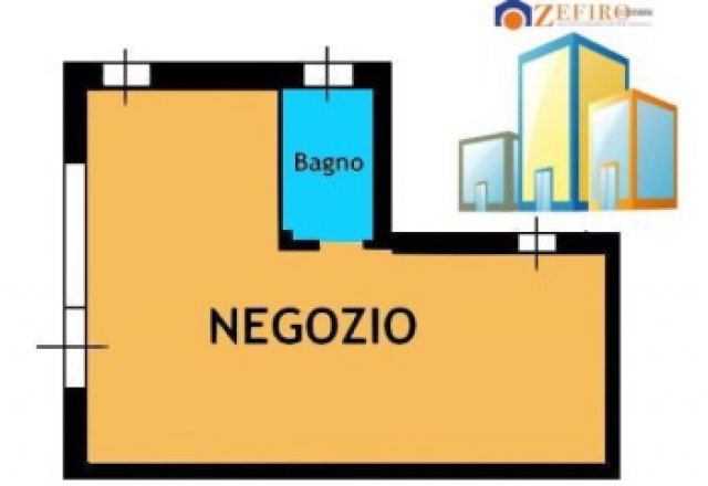 Sala Bolognese - Per investimento, Negozio con garage e posti auto